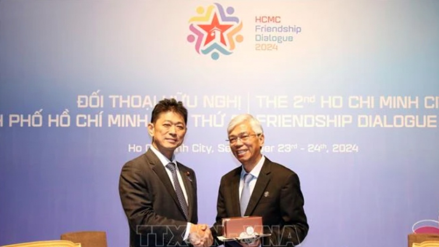 HCM City leader hosts Japanese Vice Foreign Minister